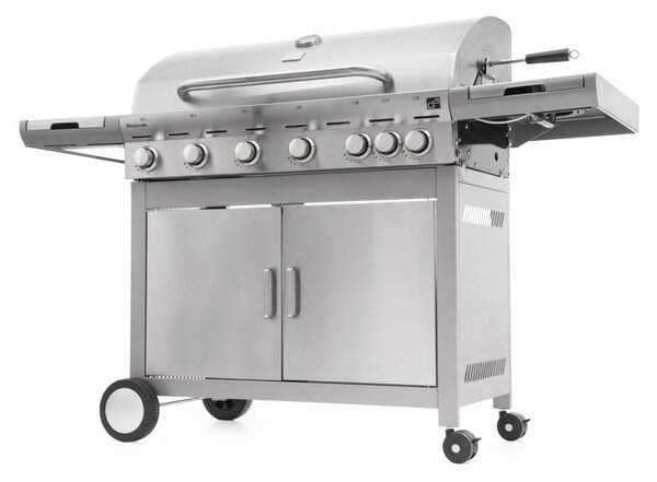 G21 Mexico BBQ Premium line gázgrill, 7 égőfej + ajándék nyomáscsökkentő