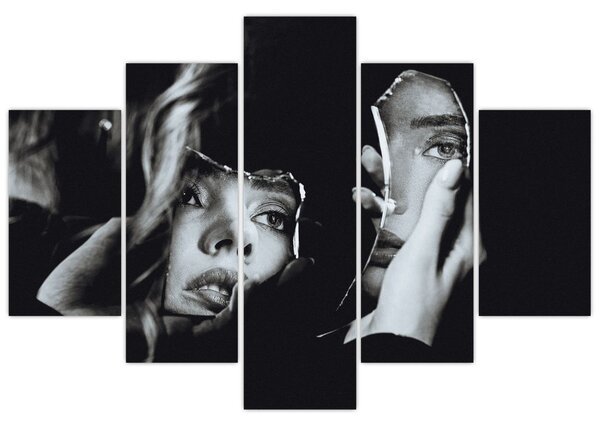 Kép - Tükörbe nézve (150x105 cm)