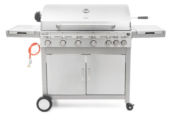 G21 Mexico BBQ Premium line gázgrill, 7 égőfej + ajándék nyomáscsökkentő