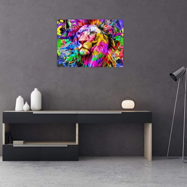 Kép - Oroszlán 3D-s képe (70x50 cm)