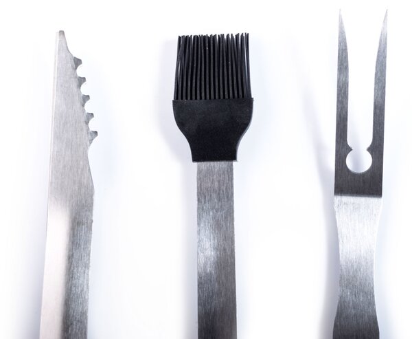 G21 grillező eszközkészlet 3 db, rozsdamentes acél