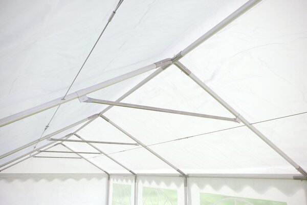 Party sátor 3x6 m PRÉMIUM - tűzálló szín kék-fehér