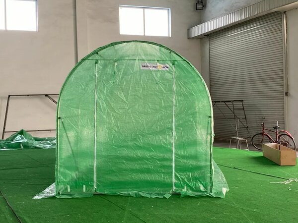 Kerti fóliasátor 2x4m 140g/m2