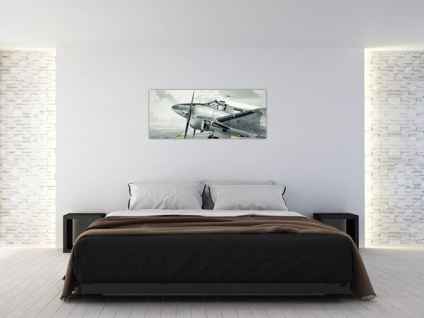 Kép - repülőgép (120x50 cm)