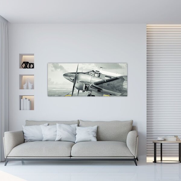 Kép - repülőgép (120x50 cm)
