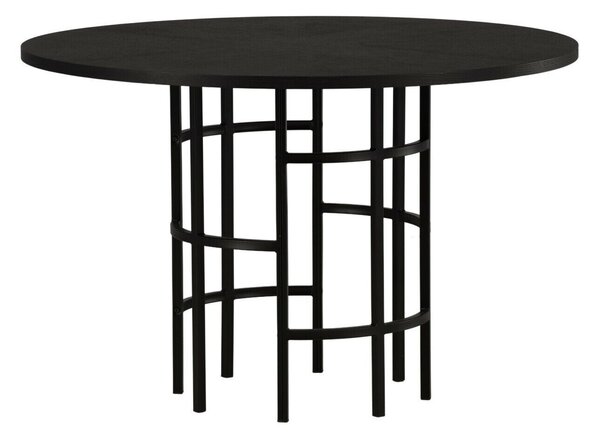 Asztal Dallas 3194, 74cm, Fekete