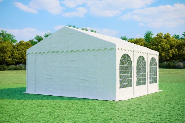 Party sátor 6x6 m Max+ 2,6m - tűzálló szín fehér