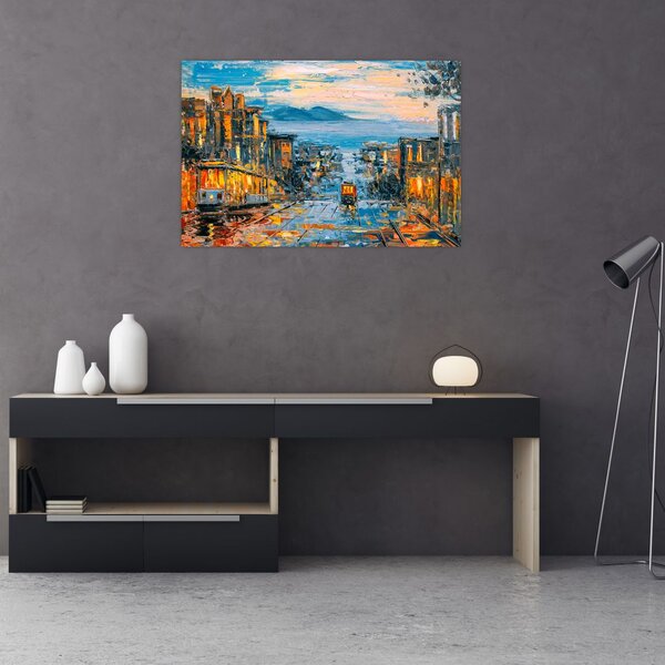 Kép - Cable Car, San Francisco (90x60 cm)
