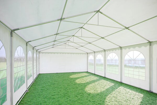 Party sátor 6x6 m Max+ 2,6m - tűzálló szín fehér