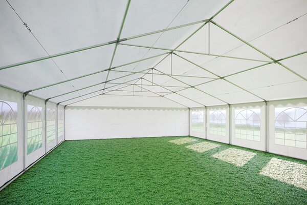 Party sátor 8x8 m PRÉMIUM - tűzálló szín fehér