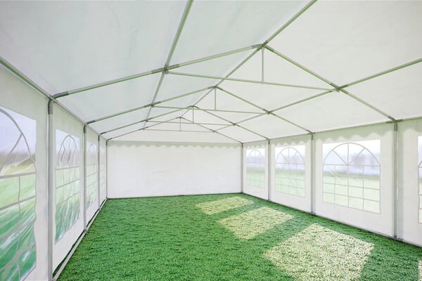 Party sátor 5x12 m PRÉMIUM - tűzálló szín fehér