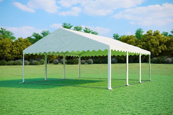 Party sátor 6x6 m PREMIUM - tűzálló szín fehér