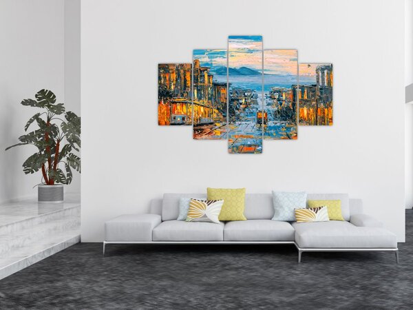 Kép - Cable Car, San Francisco (150x105 cm)