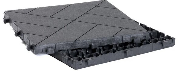 Multy home ARISTA gumicsempe 30 x 30 cm, antracit