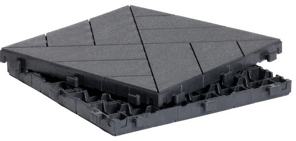 Multy home ARISTA gumicsempe 30 x 30 cm, antracit