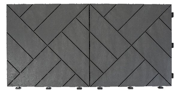 Multy home ARISTA gumicsempe 30 x 30 cm, antracit
