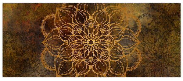 Kép - Az öröm mandala (120x50 cm)