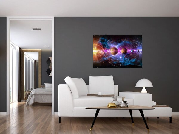 Kép - Naprendszer (90x60 cm)
