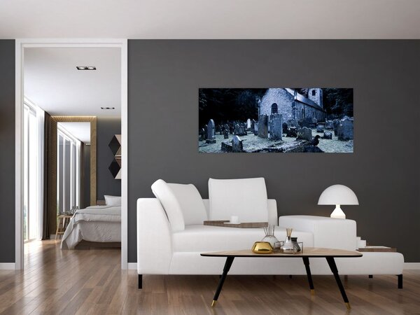 Kép - sötét éjszaka (120x50 cm)