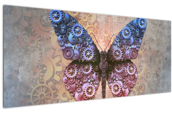 Kép - Steampunk pillangó (120x50 cm)
