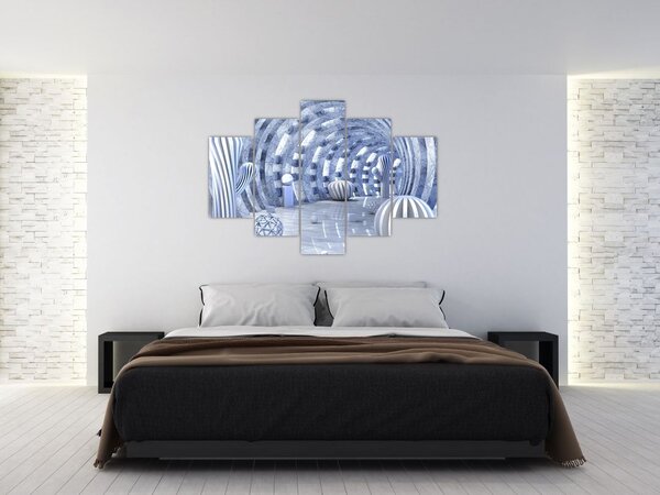 Kép - 3D absztrakció (150x105 cm)