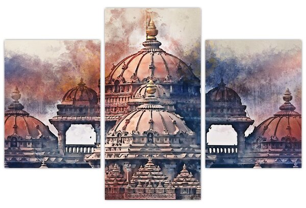 Kép - Akshardham, New Delhi, India (90x60 cm)