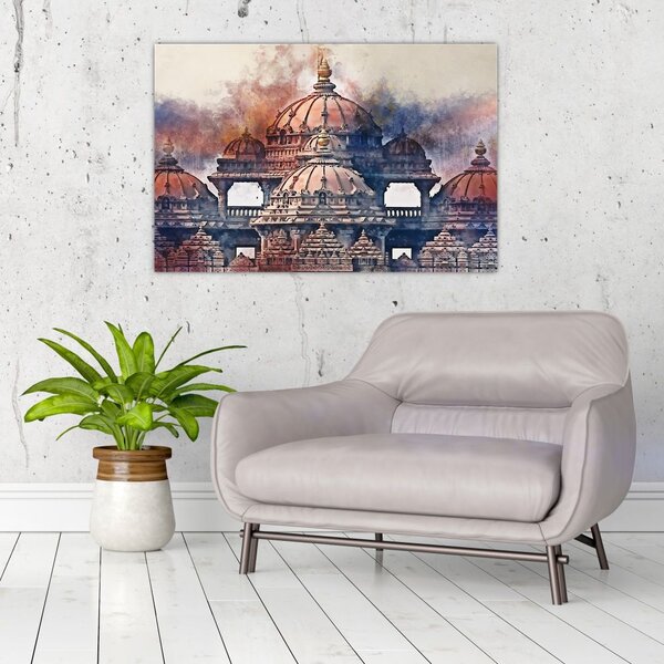 Kép - Akshardham, New Delhi, India (90x60 cm)