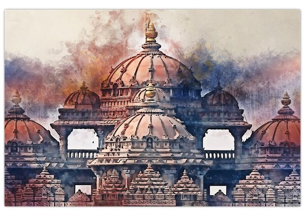 Kép - Akshardham, New Delhi, India (90x60 cm)