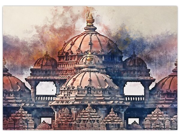 Kép - Akshardham, New Delhi, India (70x50 cm)