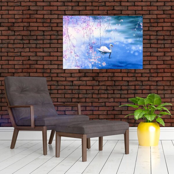Kép - Varázslatos tó (90x60 cm)