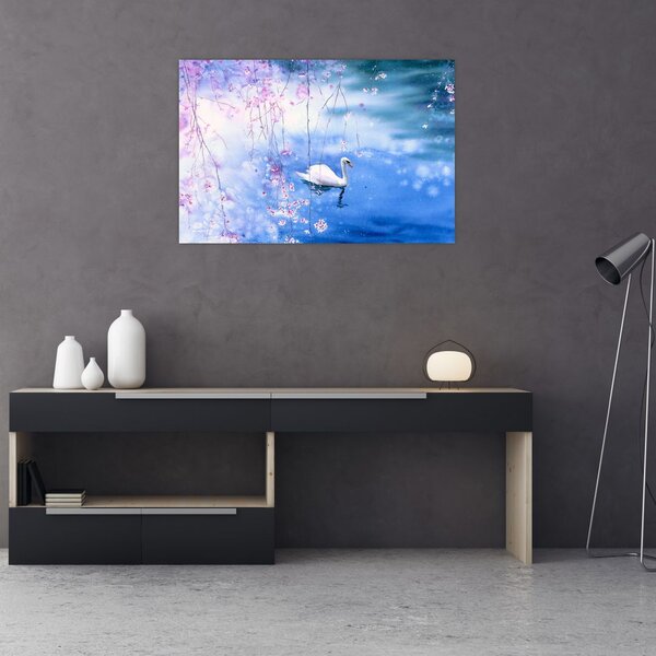 Kép - Varázslatos tó (90x60 cm)