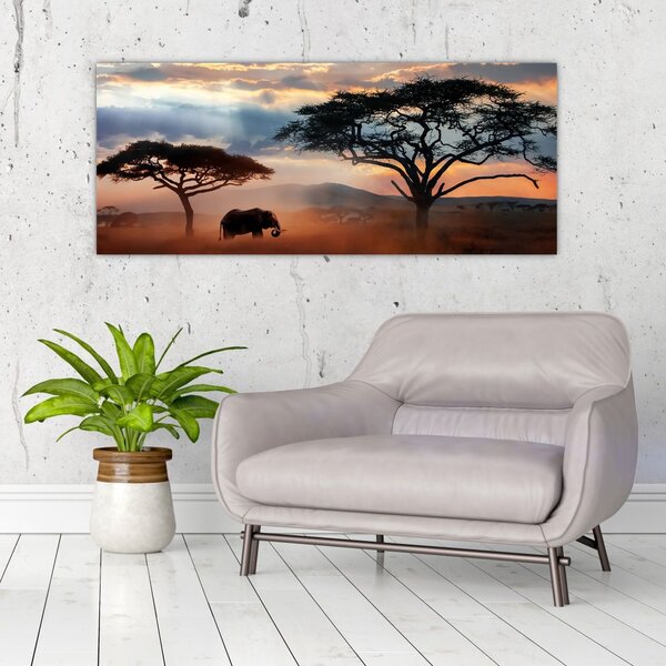 Kép - Serengeti Nemzeti Park, Tanzánia, Afrika (120x50 cm)