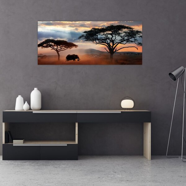 Kép - Serengeti Nemzeti Park, Tanzánia, Afrika (120x50 cm)