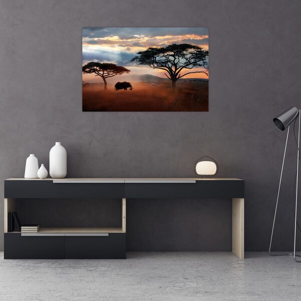 Kép - Serengeti Nemzeti Park, Tanzánia, Afrika (90x60 cm)