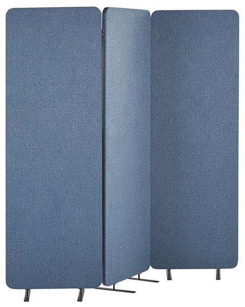 Irodai térelválasztó STANDI 184 x 184 cm Kék