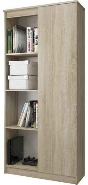 R 80 cm 1 ajtós 4 polcos Sonoma tölgy polc