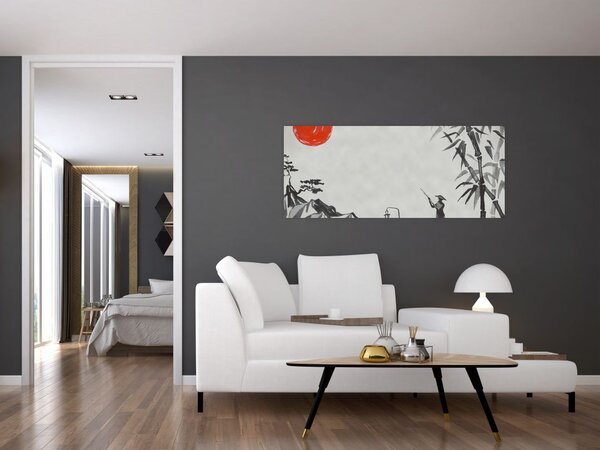 Kép - Fuji-hegy (120x50 cm)