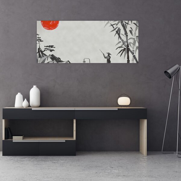 Kép - Fuji-hegy (120x50 cm)