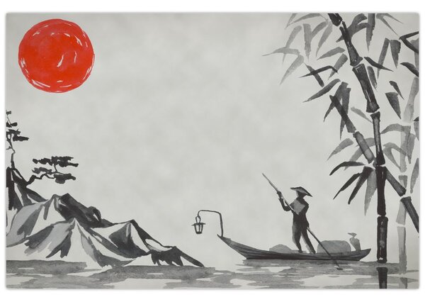 Kép - Fuji-hegy (90x60 cm)