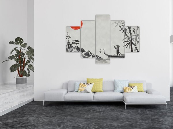 Kép - Fuji-hegy (150x105 cm)