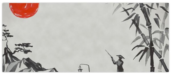 Kép - Fuji-hegy (120x50 cm)