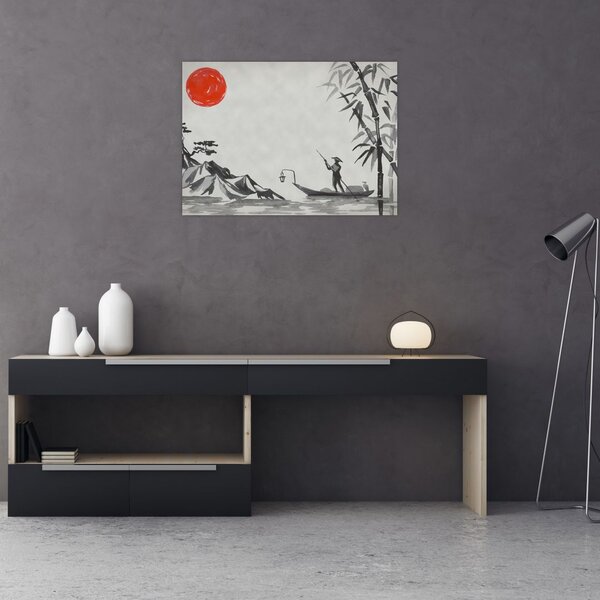 Kép - Fuji-hegy (70x50 cm)