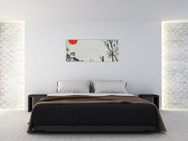 Kép - Fuji-hegy (120x50 cm)