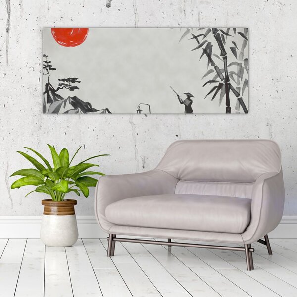 Kép - Fuji-hegy (120x50 cm)