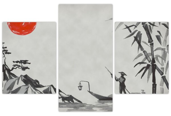 Kép - Fuji-hegy (90x60 cm)