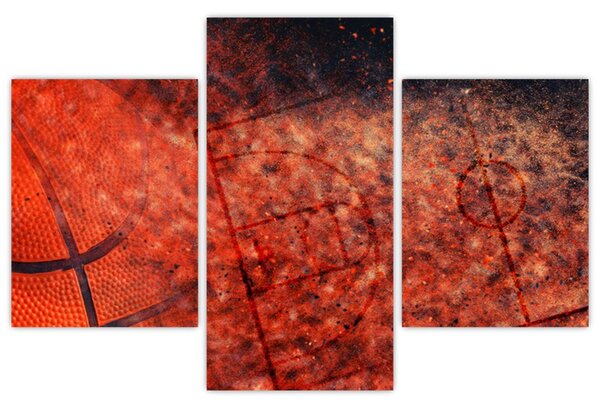 Kép - Kosárlabda labda (90x60 cm)