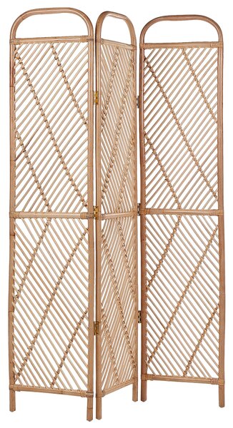 3 paneles térelválasztó COSENZA Világosbarna 106 cm 180 cm