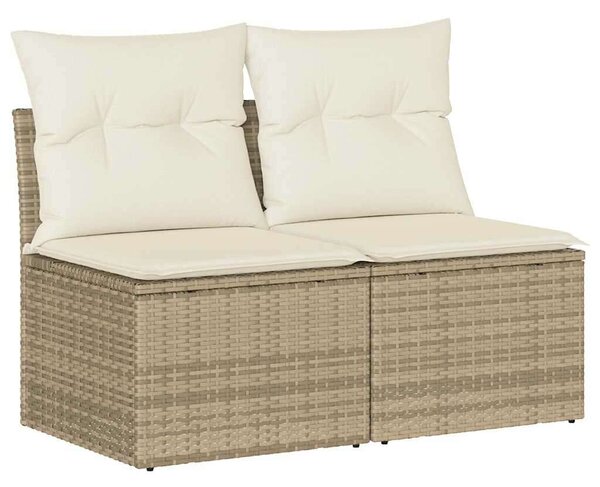 VidaXL Polyrattan Kerti Ülőgarnitúra - Bézs - 4 részes