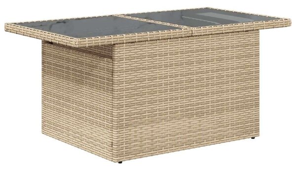 VidaXL Polyrattan Kerti Ülőgarnitúra - 6 részes - Bézs