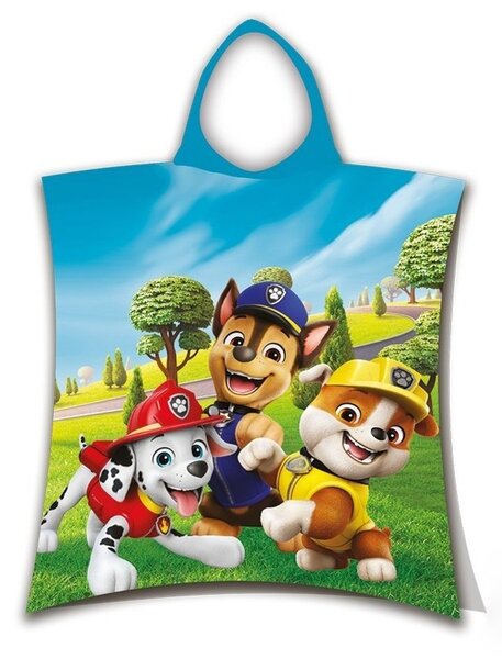 Jerry Fabrics Gyerek poncsó törölköző - Mancs őrjárat 2
